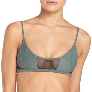 Issa de' mar Kaili bikini top (XS, green + black)